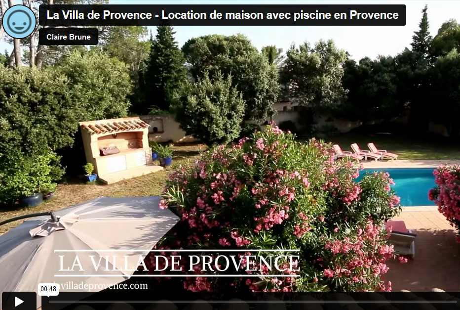 Vidéo 1 - La Villa de Provence